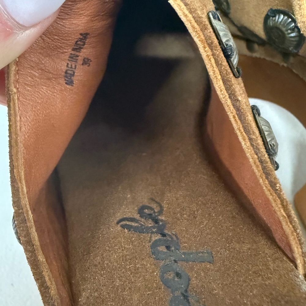 New Free People Claudia Clog Brown Size 38 - Picture 9 of 9